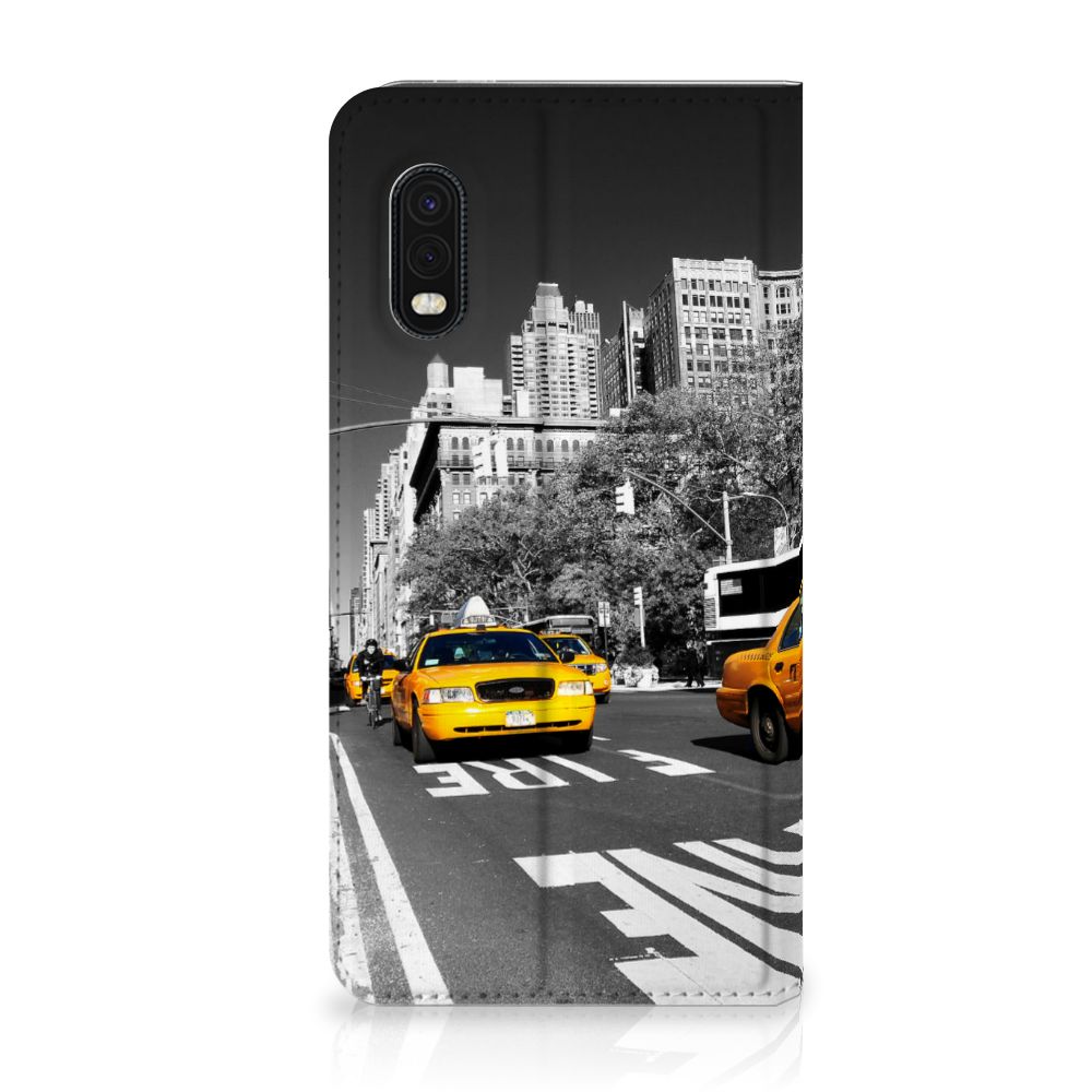 Samsung Xcover Pro Book Cover New York Taxi
