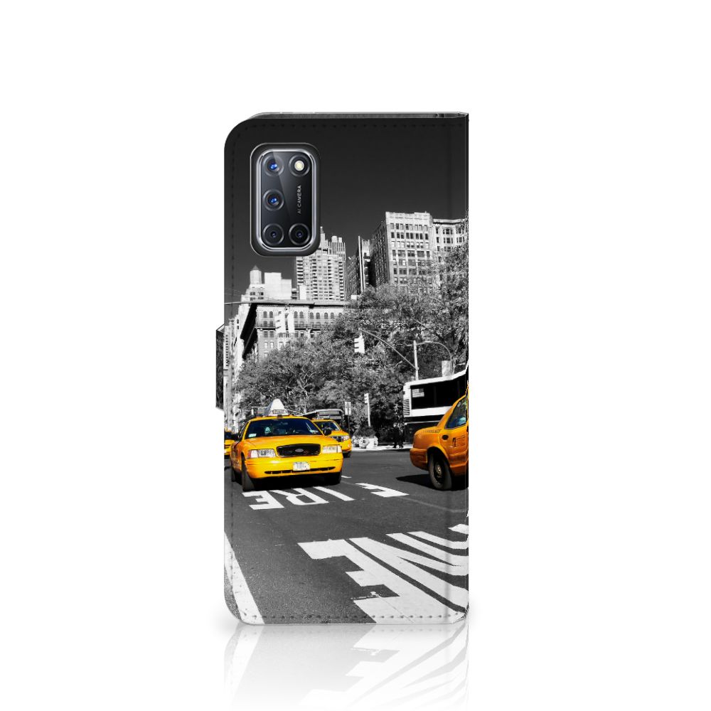 OPPO A72 | OPPO A52 Flip Cover New York Taxi