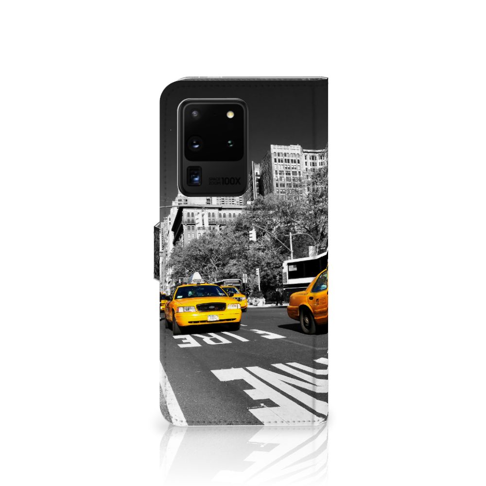 Samsung Galaxy S20 Ultra Flip Cover New York Taxi