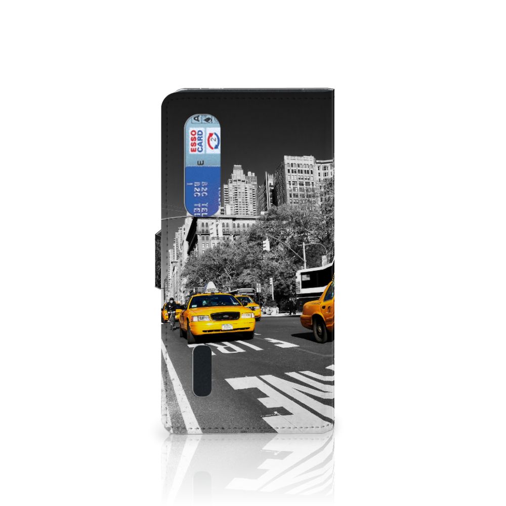 OPPO Find X2 Pro Flip Cover New York Taxi