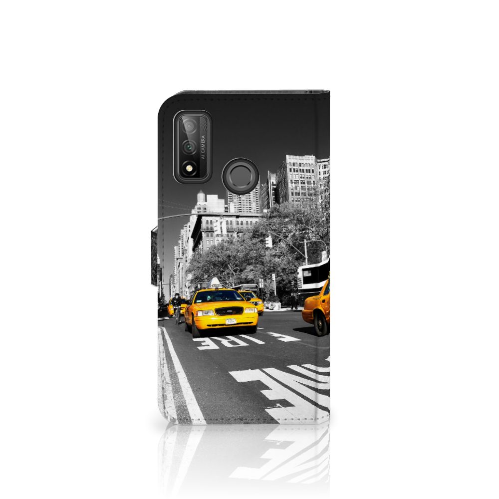 Huawei P Smart 2020 Flip Cover New York Taxi