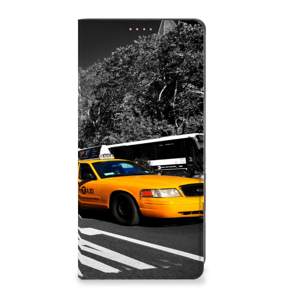 OPPO A54 5G | A74 5G | A93 5G Book Cover New York Taxi