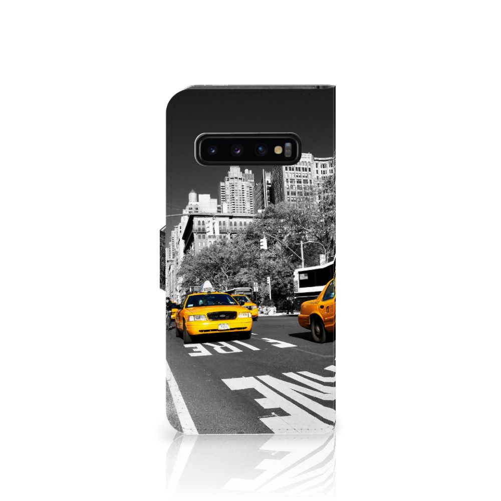 Samsung Galaxy S10 Flip Cover New York Taxi