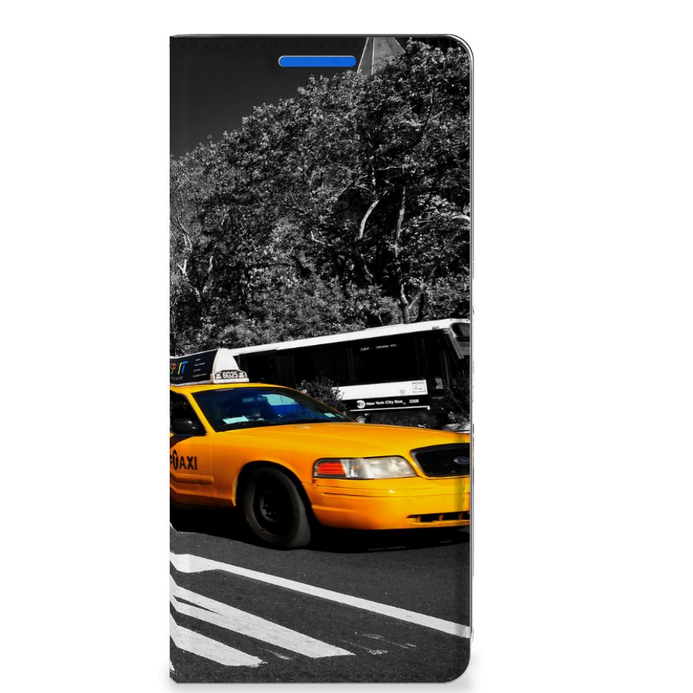 OPPO Reno 6 Pro Plus 5G Book Cover New York Taxi