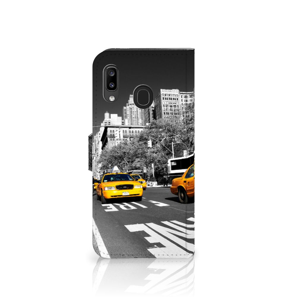 Samsung Galaxy A30 Flip Cover New York Taxi