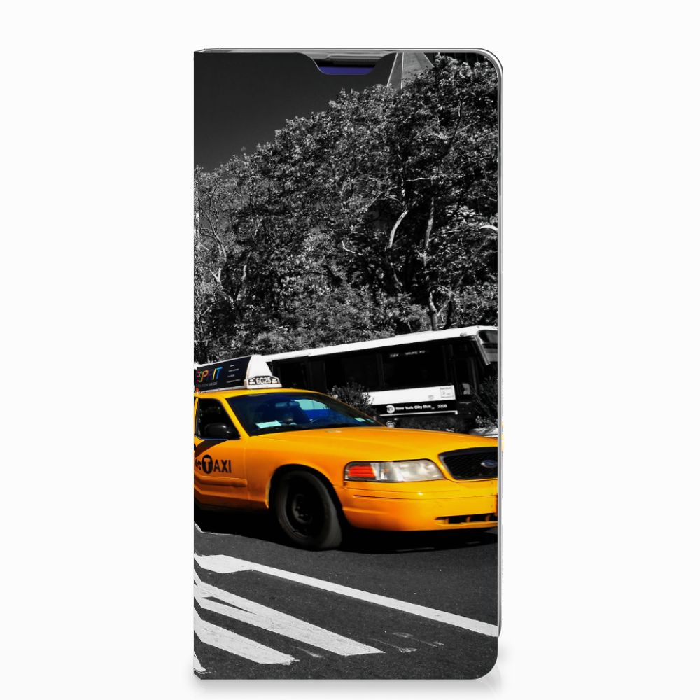 Samsung Galaxy S10 Plus Book Cover New York Taxi