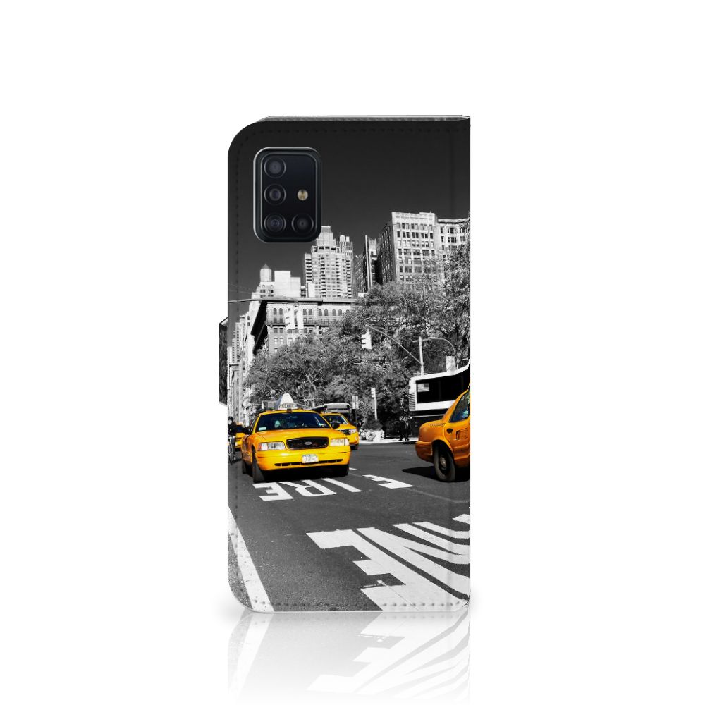 Samsung Galaxy A51 Flip Cover New York Taxi