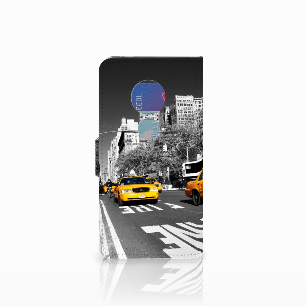 Motorola Moto G7 Play Flip Cover New York Taxi