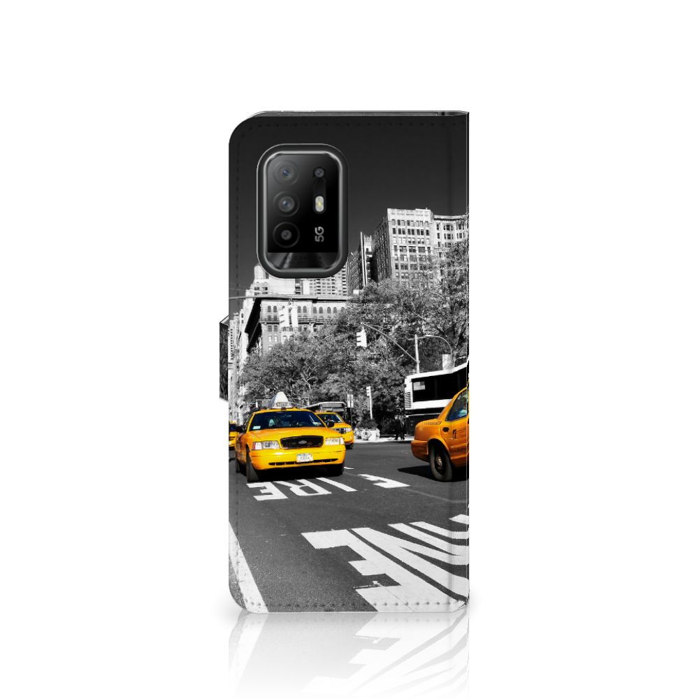 OPPO Reno5 Z | A94 5G Flip Cover New York Taxi