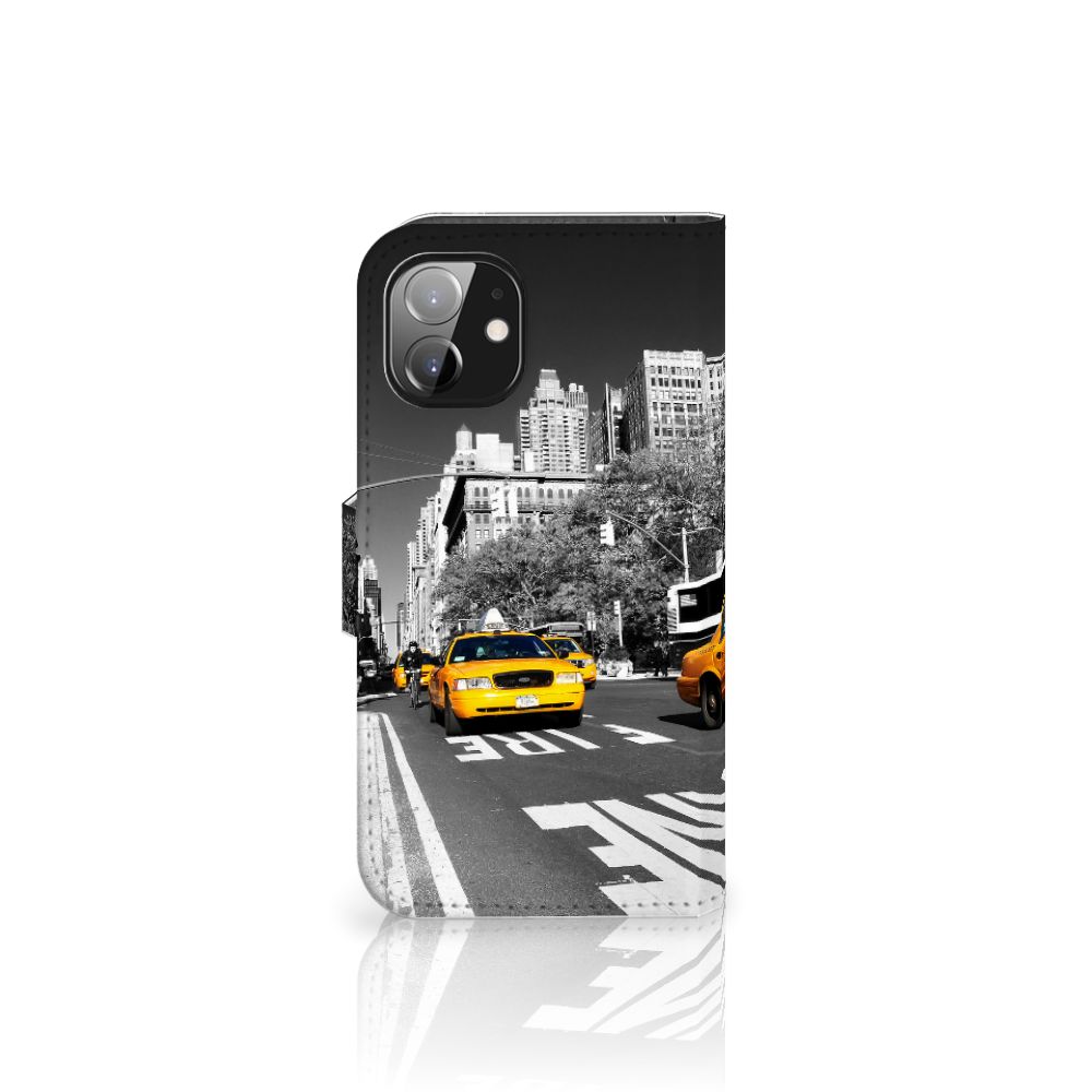 Apple iPhone 12 Mini Flip Cover New York Taxi