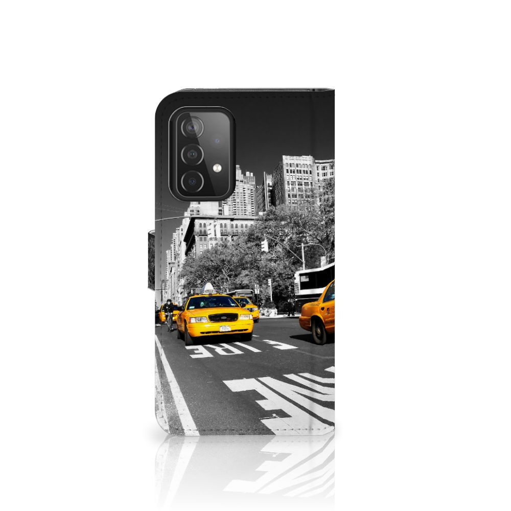 Samsung Galaxy A52 Flip Cover New York Taxi