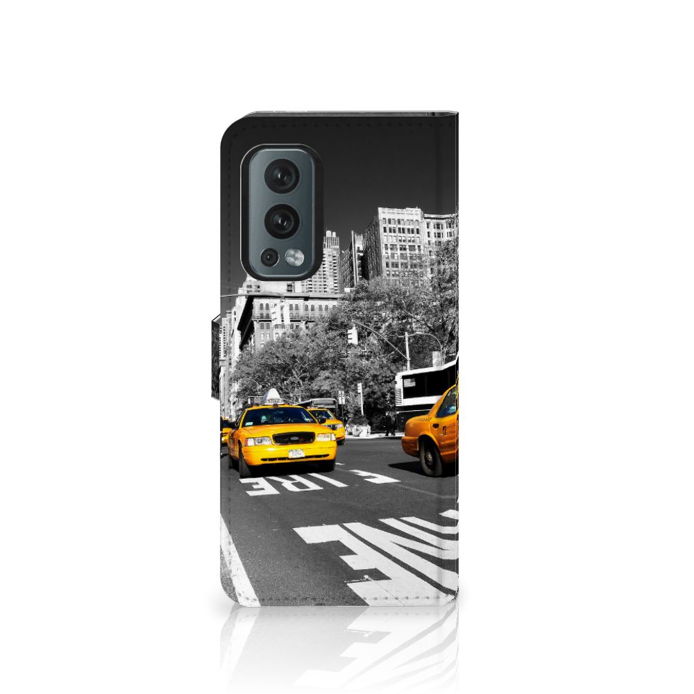 OnePlus Nord 2 5G Flip Cover New York Taxi