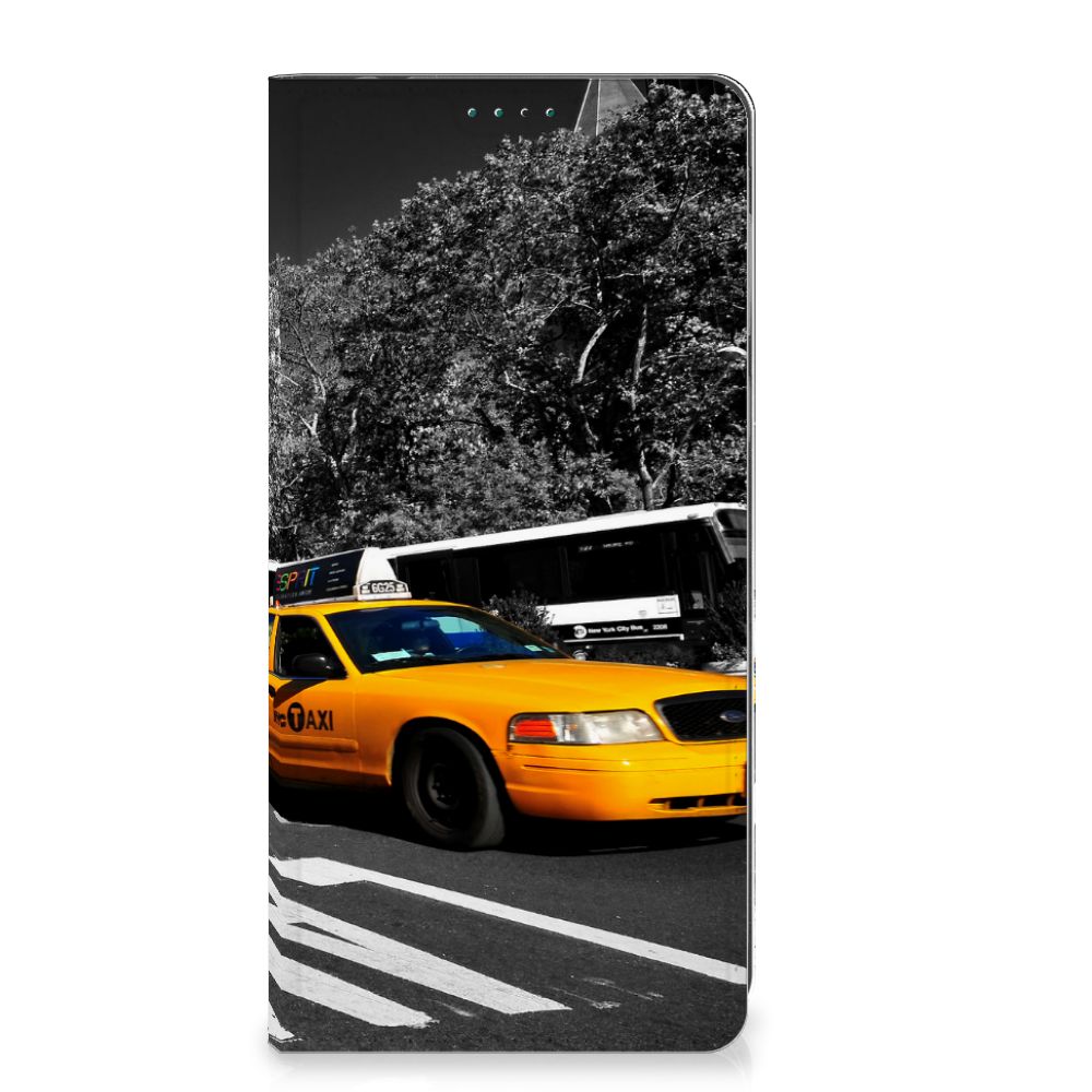 Motorola Moto E13 4G Book Cover New York Taxi