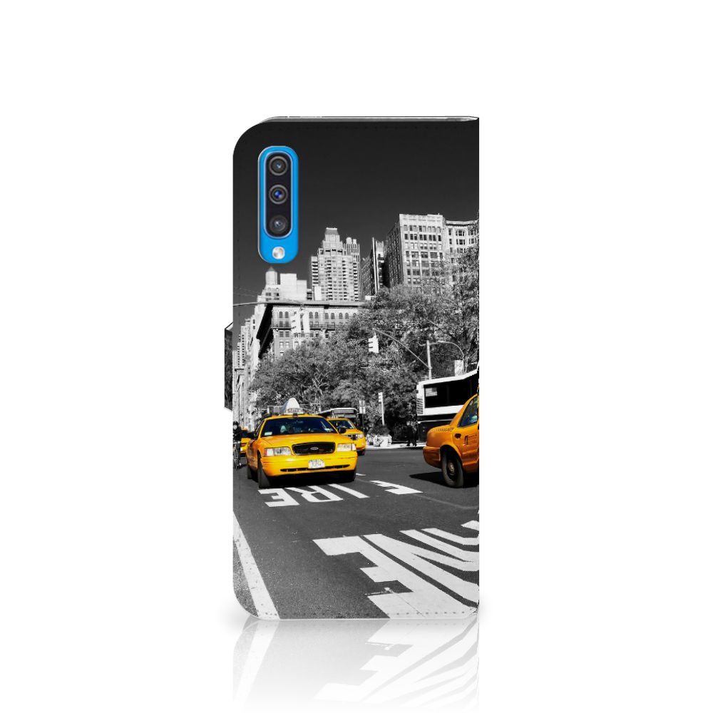 Samsung Galaxy A50 Flip Cover New York Taxi