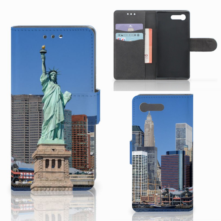 Sony Xperia X Compact Uniek Design Hoesje New York