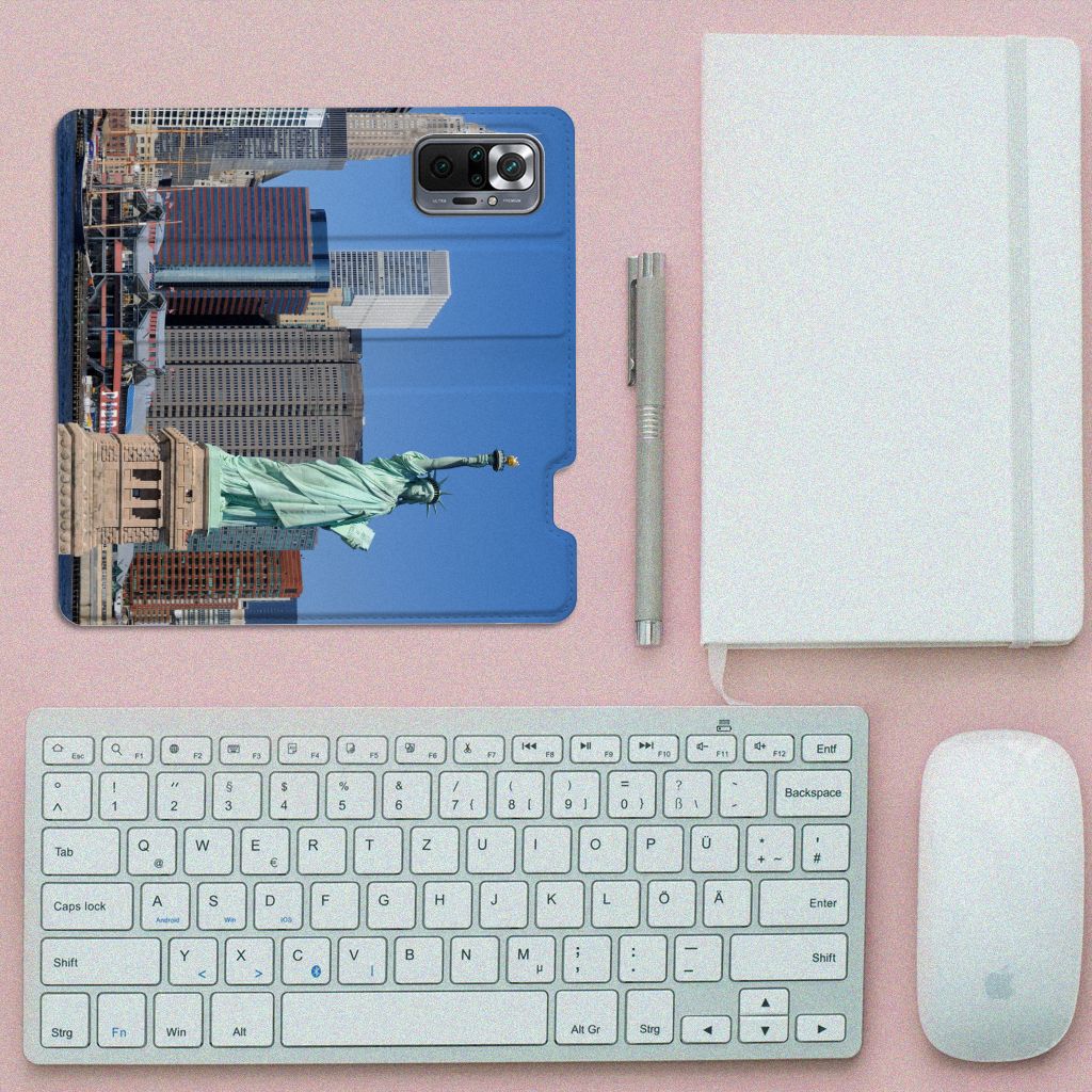 Xiaomi Redmi Note 10 Pro Book Cover Vrijheidsbeeld