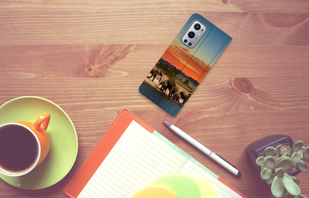OnePlus 9 Pro Hoesje maken Olifanten