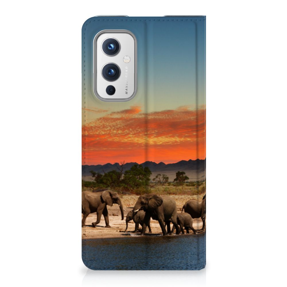 OnePlus 9 Hoesje maken Olifanten