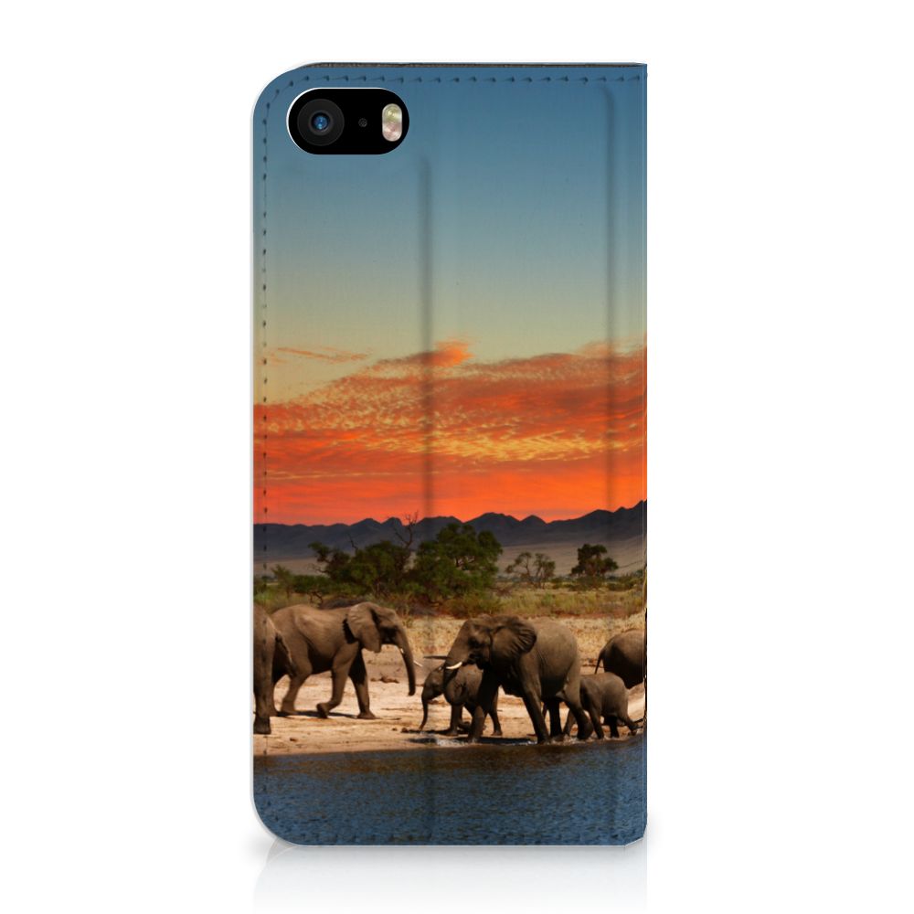 iPhone SE|5S|5 Hoesje maken Olifanten