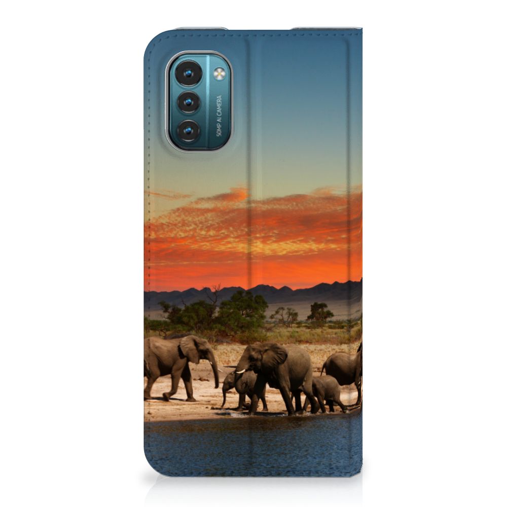 Nokia G11 | G21 Hoesje maken Olifanten