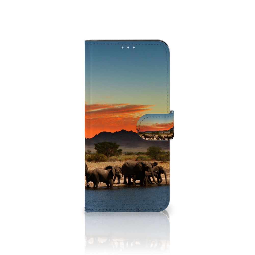Xiaomi Mi 11 Telefoonhoesje met Pasjes Olifanten