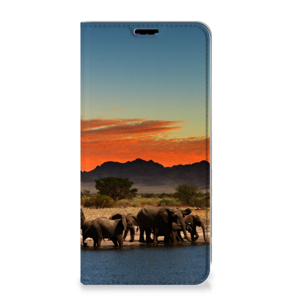 Huawei Y7 hoesje Y7 Pro (2019) Hoesje maken Olifanten