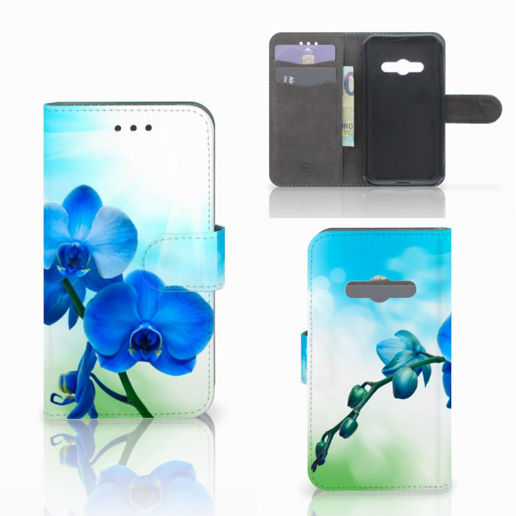 Samsung Galaxy Xcover 3 Uniek Ontworpen Hoesje Orchidee