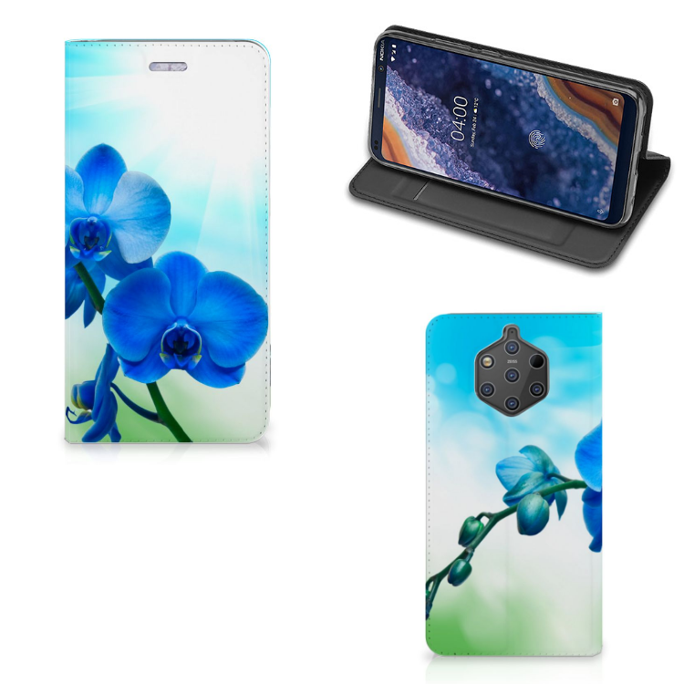 Nokia 9 PureView Smart Cover Orchidee Blauw - Cadeau voor je Moeder