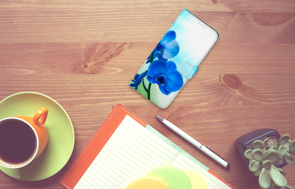 Xiaomi Poco F2 Pro Hoesje Orchidee Blauw - Cadeau voor je Moeder