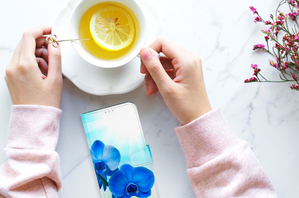 Xiaomi Mi 11 Hoesje Orchidee Blauw - Cadeau voor je Moeder