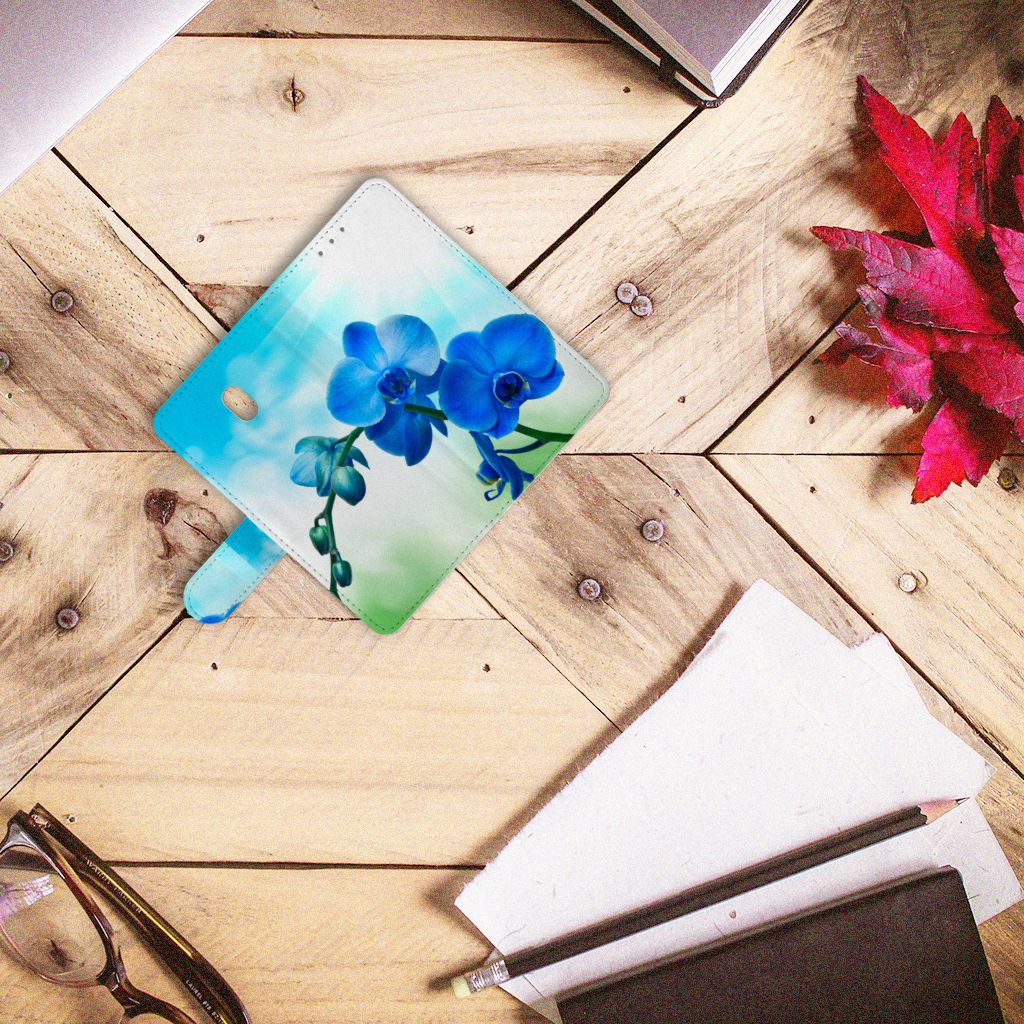 Xiaomi Redmi 8A Hoesje Orchidee Blauw - Cadeau voor je Moeder