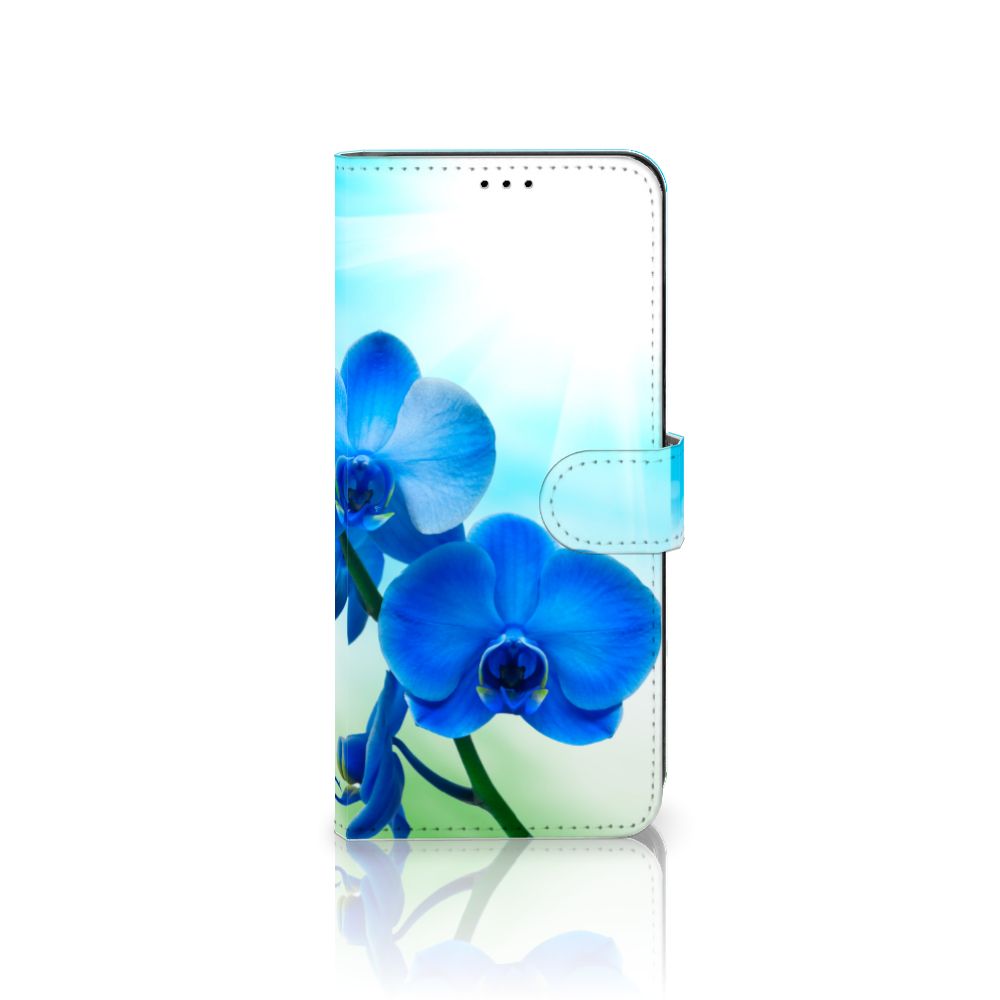 Google Pixel 7 Pro Hoesje Orchidee Blauw - Cadeau voor je Moeder