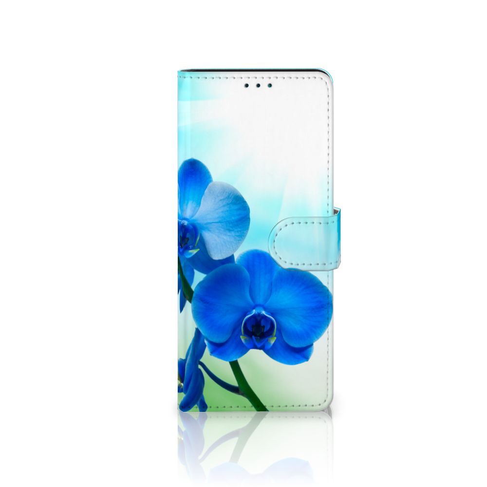 Sony Xperia 5III Hoesje Orchidee Blauw - Cadeau voor je Moeder