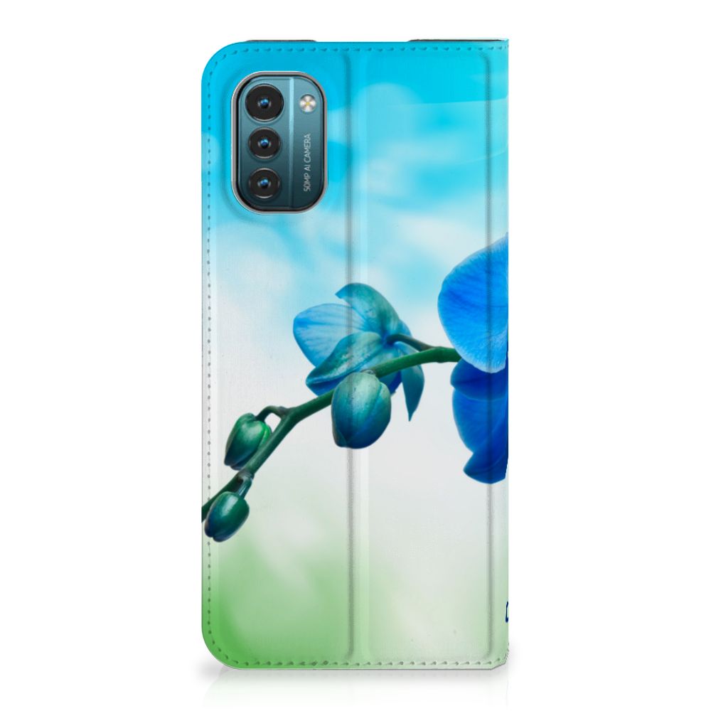 Nokia G11 | G21 Smart Cover Orchidee Blauw - Cadeau voor je Moeder
