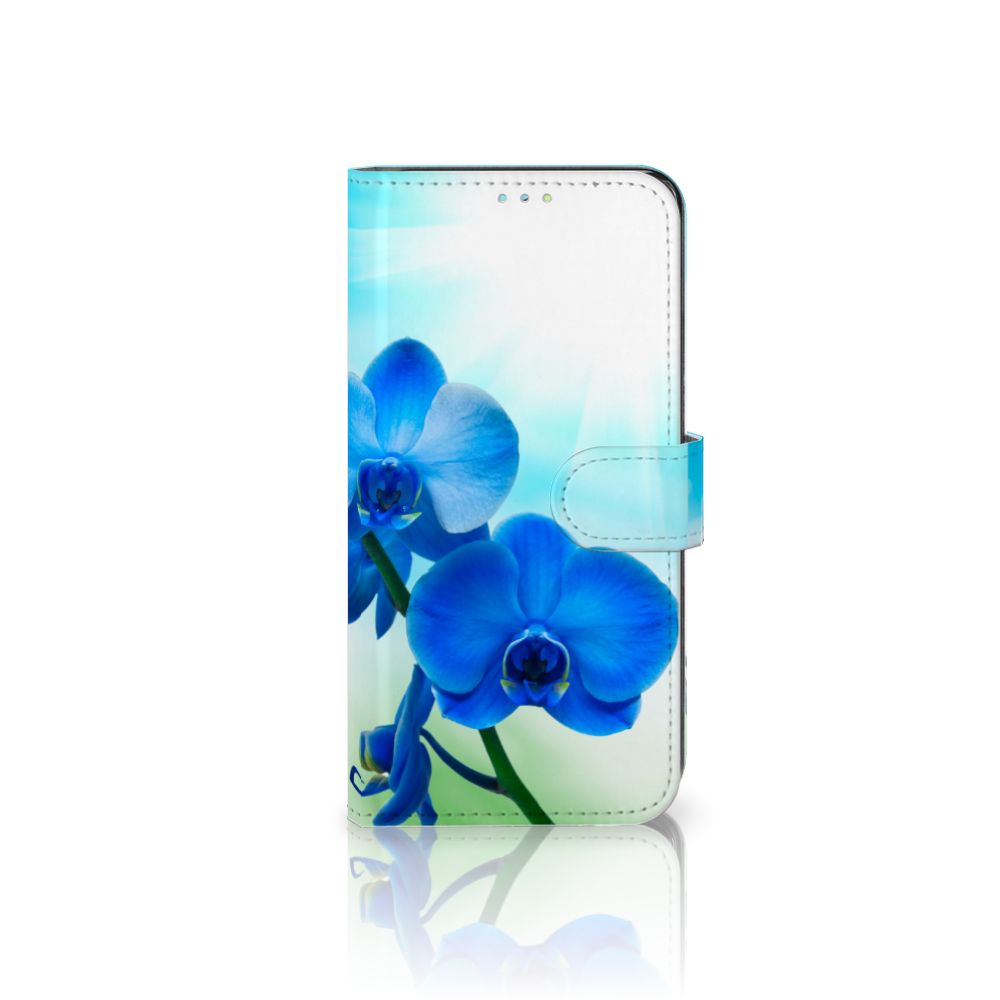 Samsung Galaxy A52 Hoesje Orchidee Blauw - Cadeau voor je Moeder