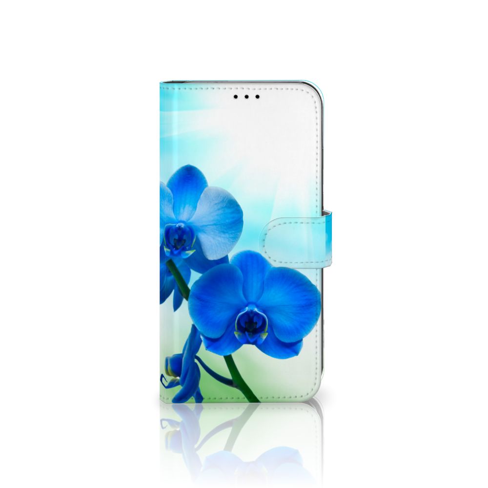 Apple iPhone Xs Max Hoesje Orchidee Blauw - Cadeau voor je Moeder