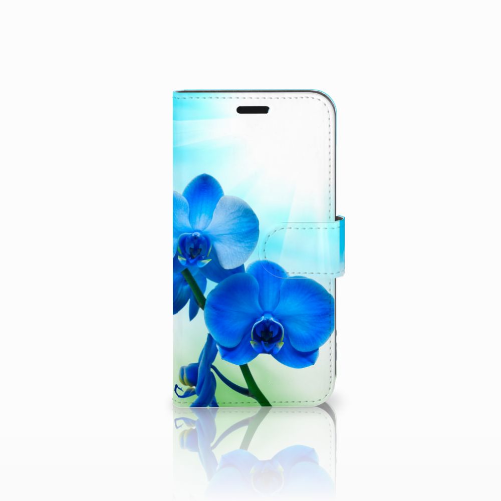 Huawei Nova Hoesje Orchidee Blauw - Cadeau voor je Moeder