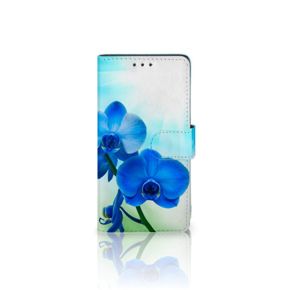 Sony Xperia Z3 Hoesje Orchidee Blauw - Cadeau voor je Moeder
