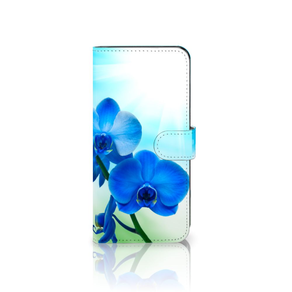 Nokia G60 Hoesje Orchidee Blauw - Cadeau voor je Moeder