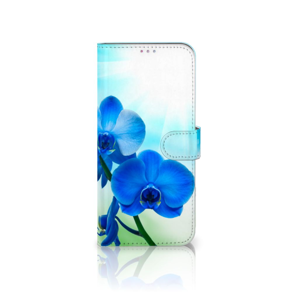 Motorola Moto G60s Hoesje Orchidee Blauw - Cadeau voor je Moeder