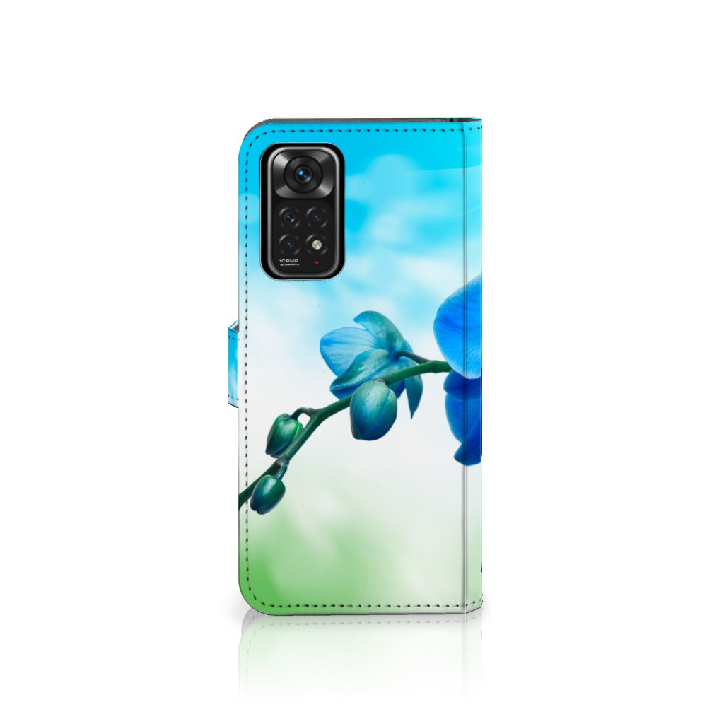 Xiaomi Redmi Note 11 Pro 5G/4G Hoesje Orchidee Blauw - Cadeau voor je Moeder