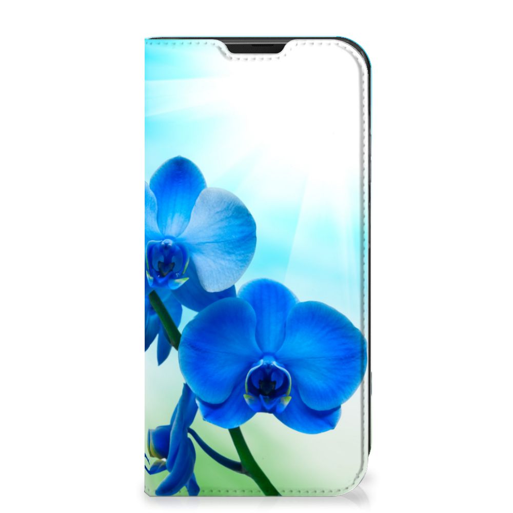 Samsung Galaxy Xcover 6 Pro Smart Cover Orchidee Blauw - Cadeau voor je Moeder