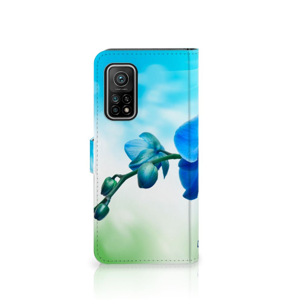Xiaomi Mi 10T Pro | Mi 10T Hoesje Orchidee Blauw - Cadeau voor je Moeder