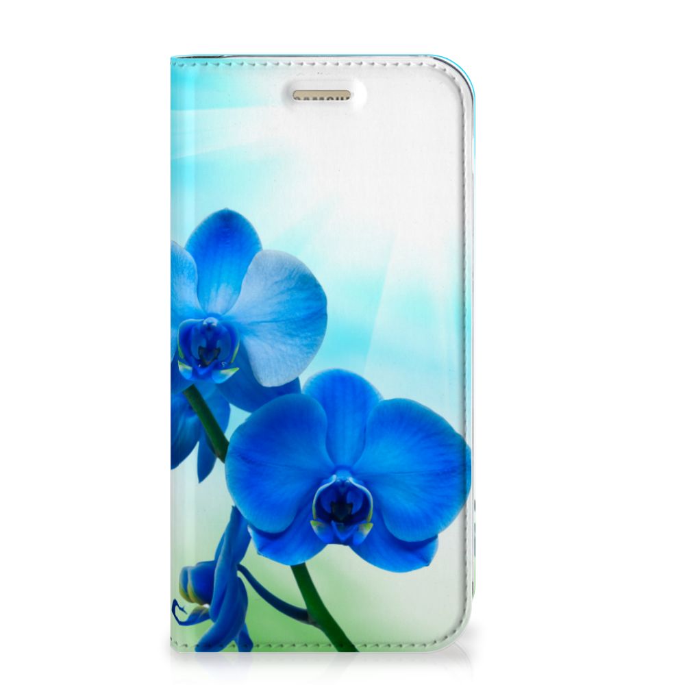 Samsung Galaxy A5 2017 Smart Cover Orchidee Blauw - Cadeau voor je Moeder