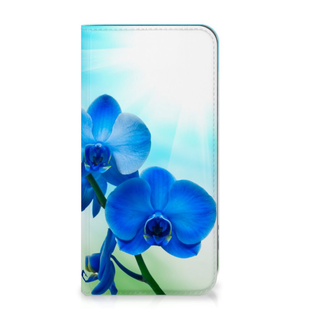 Apple iPhone Xs Max Smart Cover Orchidee Blauw - Cadeau voor je Moeder