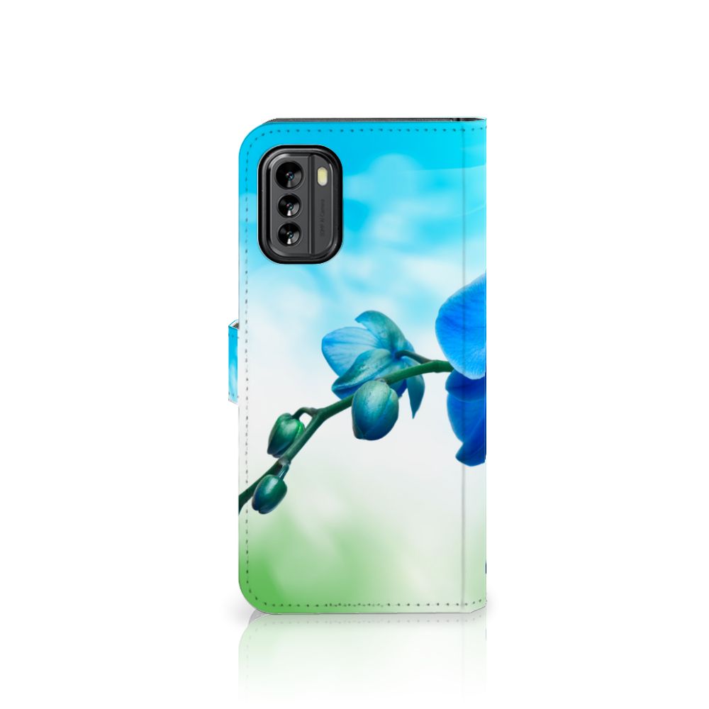 Nokia G60 Hoesje Orchidee Blauw - Cadeau voor je Moeder