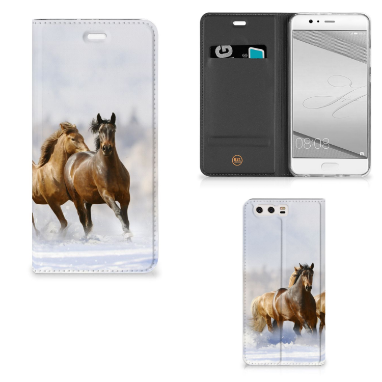 Huawei P10 Plus Hoesje maken Paarden