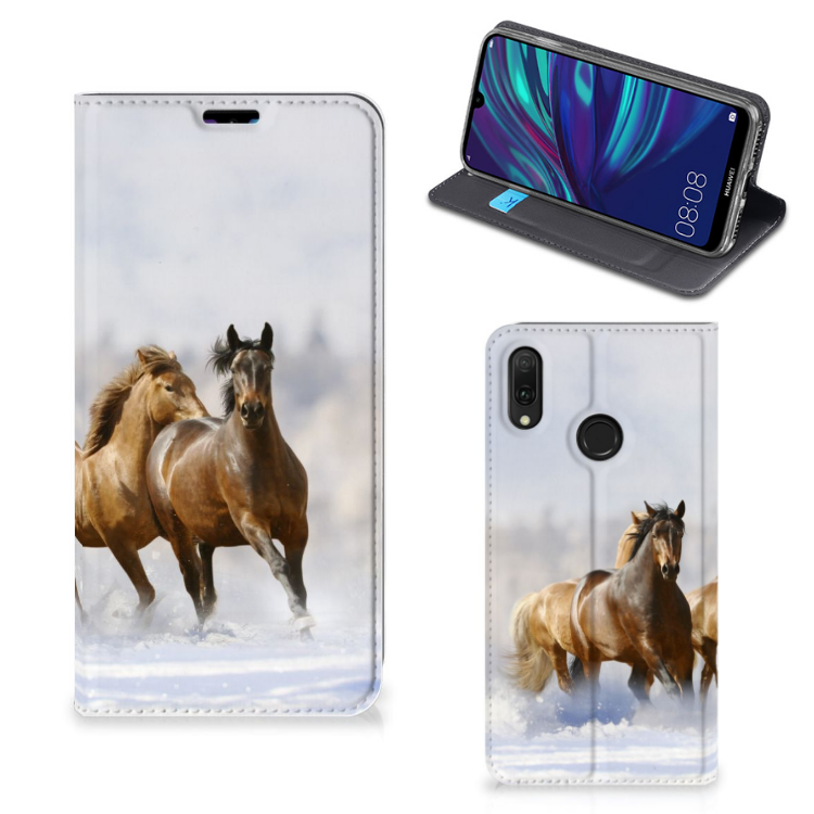 Huawei Y7 hoesje Y7 Pro (2019) Hoesje maken Paarden