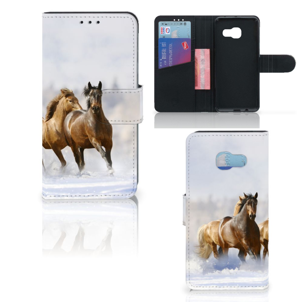 Samsung Galaxy A3 2017 Uniek Paarden Design