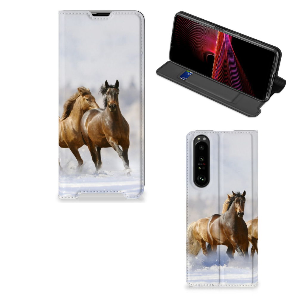 Sony Xperia 1 III Hoesje maken Paarden